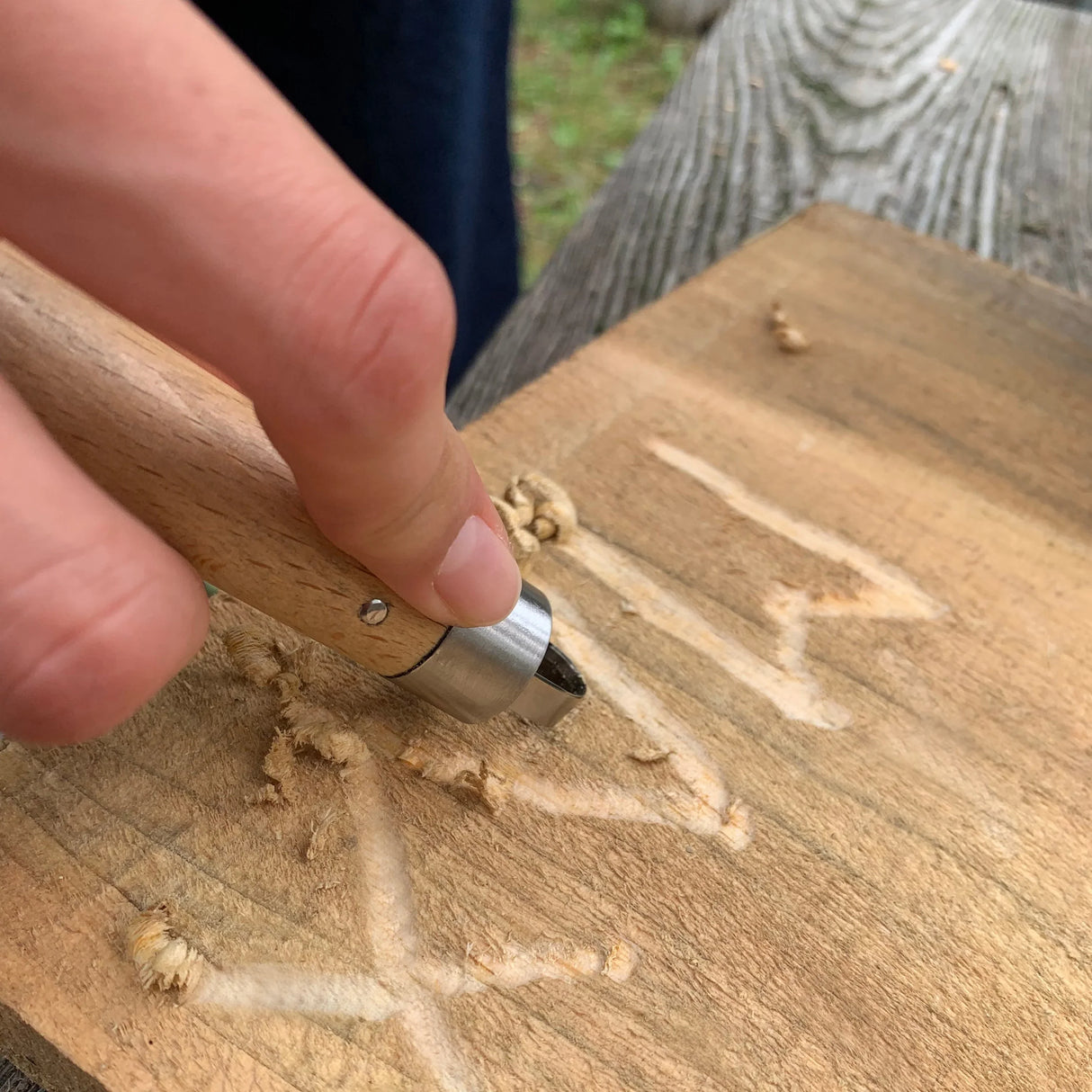 wood carving tool kikkerland