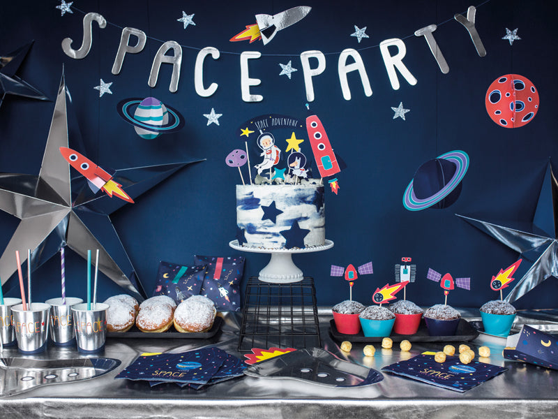 Cake Toppers • Space (7 stuks) - Helloboy