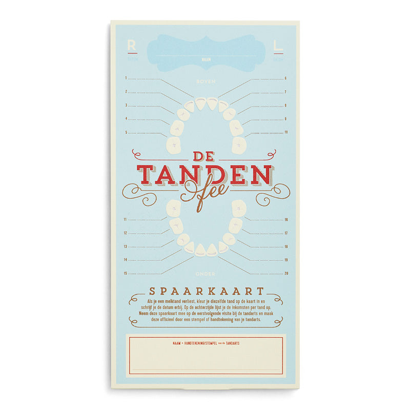 Spaarkaart • Tandenfee