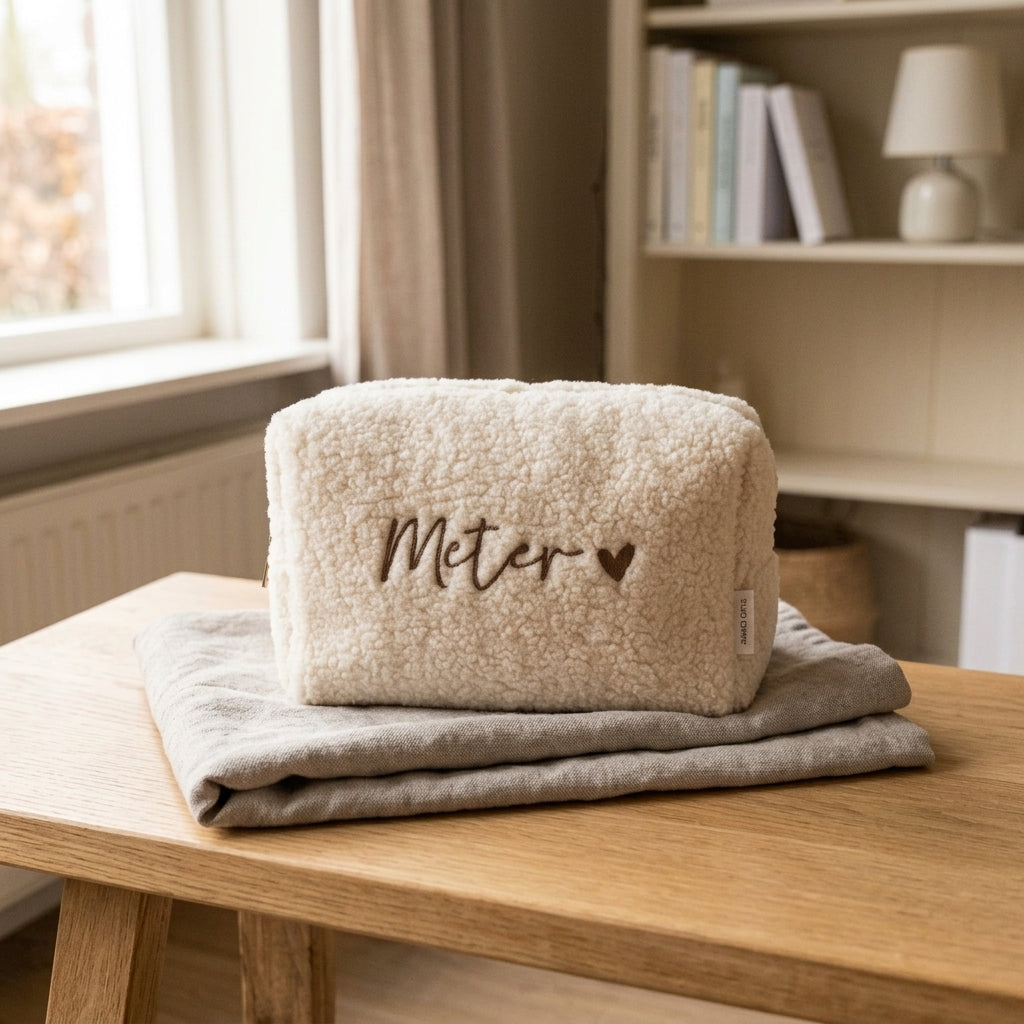 toilettas meter teddy opbergtasje