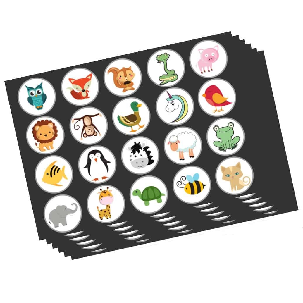 Beloningskaarten & Stickers • Neutraal