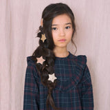 Haarspelden Ster Goud & Wolk • Rosé