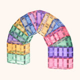 Magnetische Bouwblokken • Pastel • 100 Stuks