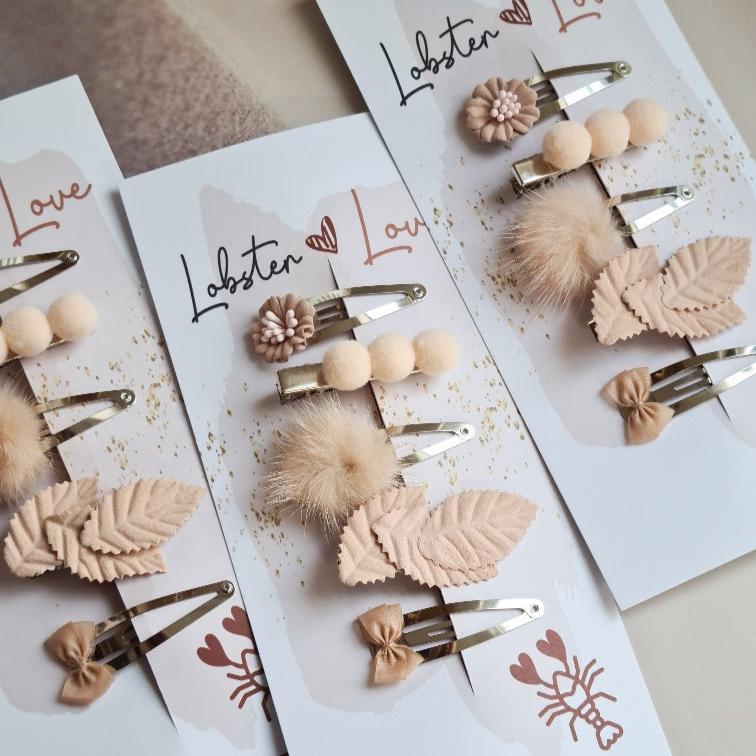 Haarspeldjes Summer Vibes • 5 cm • 5 stuks