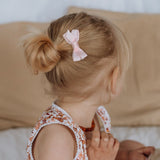 Haarspeldjes Met Strik • Powder Pink