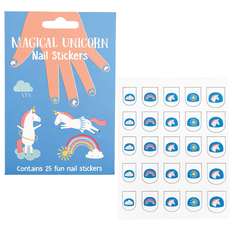 nagelstickers eenhoorn unicorn rex london