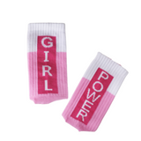 Sokken Girl Power • Roze