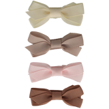 Haarspeldjes Met Strik • Powder Pink