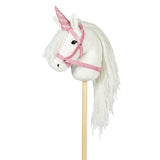 Unicorn Hoorn En Halter Roze (ZONDER stokpaard enkel halter)