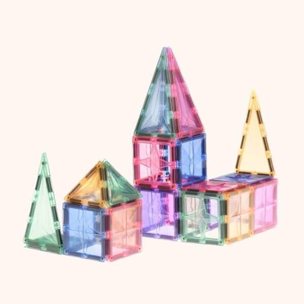Magnetische Bouwblokken • Pastel • 100 Stuks