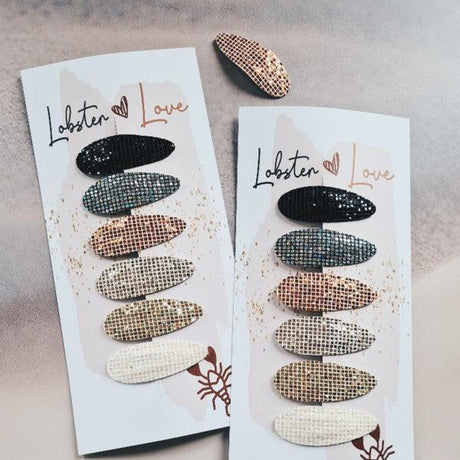 Haarspeldjes Holiday Season • 5 cm • 6 stuks