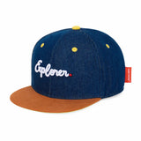 jeans pet hello hossy jongenspet donkerblauw explorer