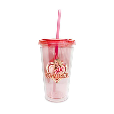 Drinkbeker + Rietje 500 ml Camille