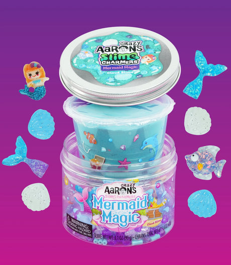 Crazy Aarons Cloud Slime Charmers • Mermaid Magic