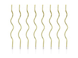 Verjaardagskaarsen • Goud (8 stuks)