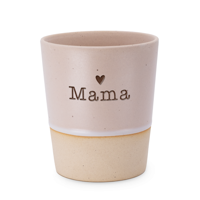 koffietas mok mama hartje roze keramisch