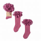 Tutu Kniekousen • Heather Pink • Mama's Feet