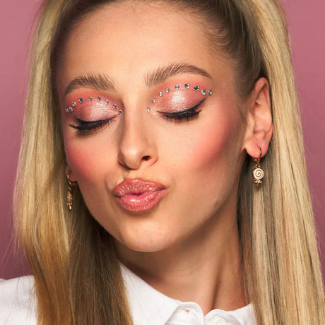 face diamonds strass steentjes gezichtsteentjes camille cent pur cent gezicht glitter 