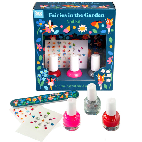 nagelkit nagelsversieren fairies in the garden kindernagellak