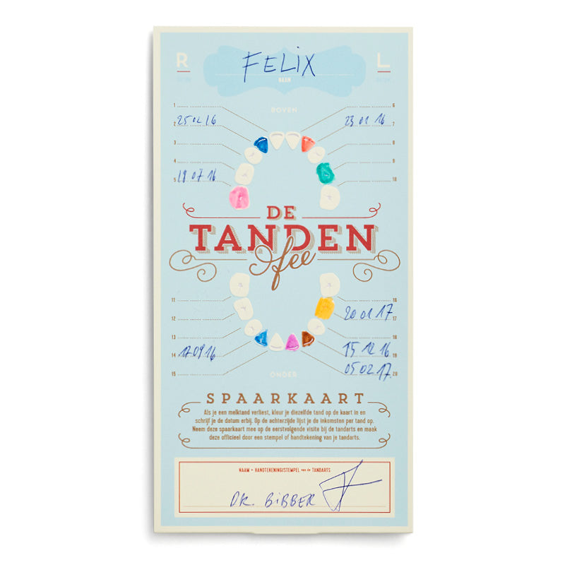 Spaarkaart • Tandenfee