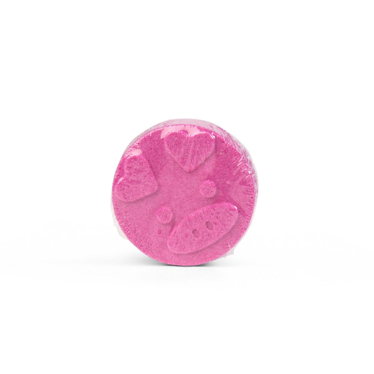 Roze K3 3 Biggetjes-bruisbal met varkenssnoet in transparante verpakking