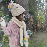 handschoenen unicorn eenhoorn wit kinderhandschoenen