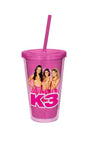 Drinkbeker K3 roze zeemeerminnen