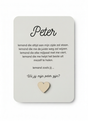 A6 postkaart wil jij mijn peter zijn