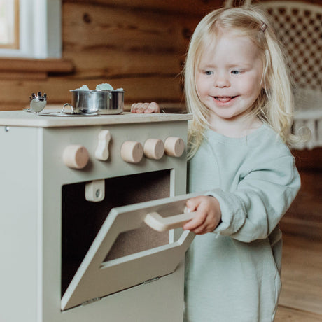 Houten Speelkeuken • Beige