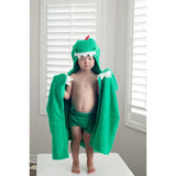 Zoocchini Kids Badcape - Devin The Dinosaur - Helloboy groen dino